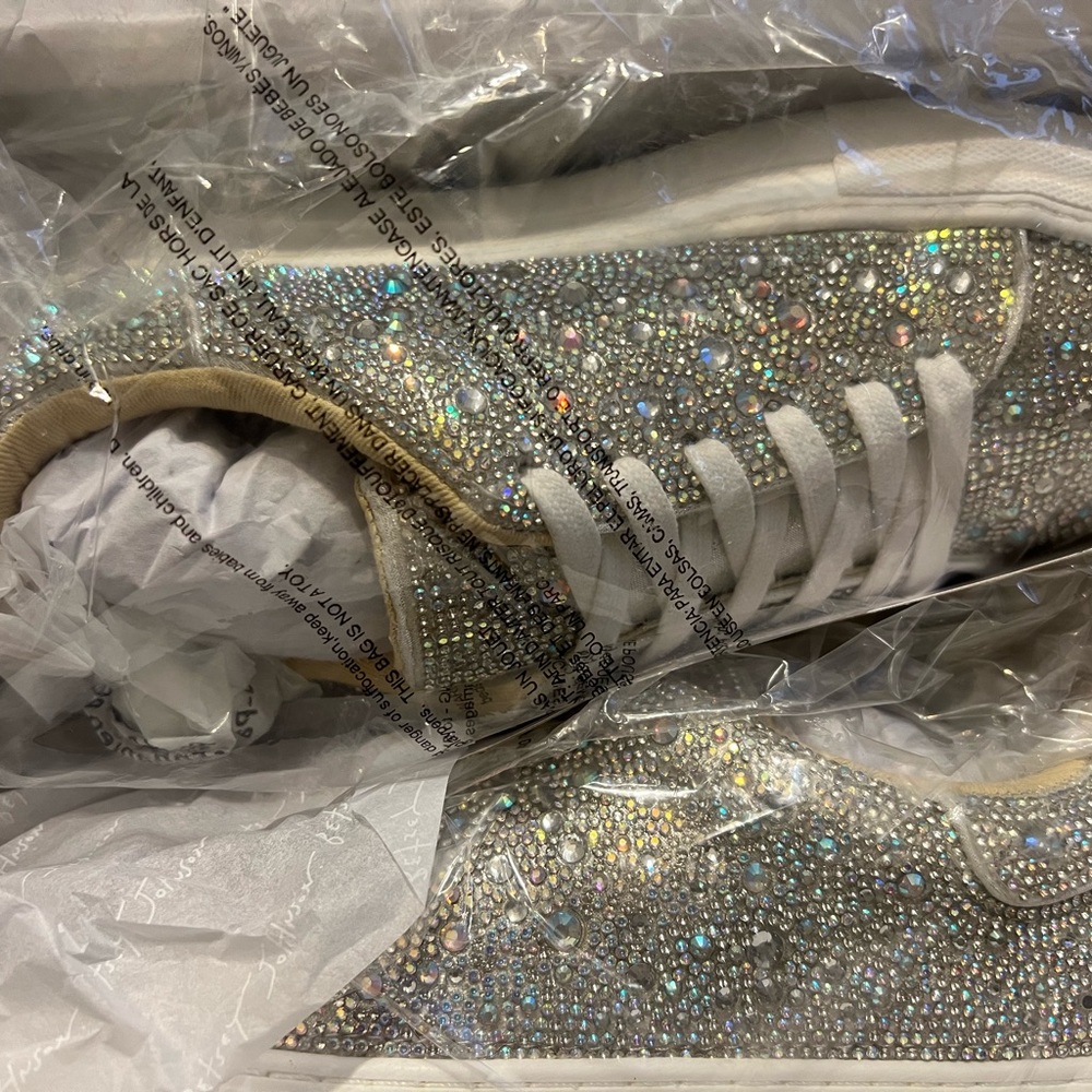 6.5 Rhinestone, Betsey Johnson new in a box